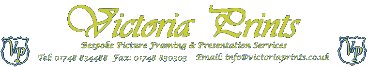 Victoria Prints - Bespoke Picture Framing and Presentation Services